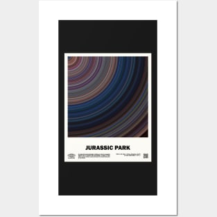 minimal_Jurassic_Park Abstract Circular Art Movie Posters and Art